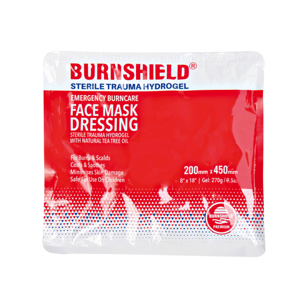 Burnshield Hydrogel Foam Facemask steril 20x45cm_1