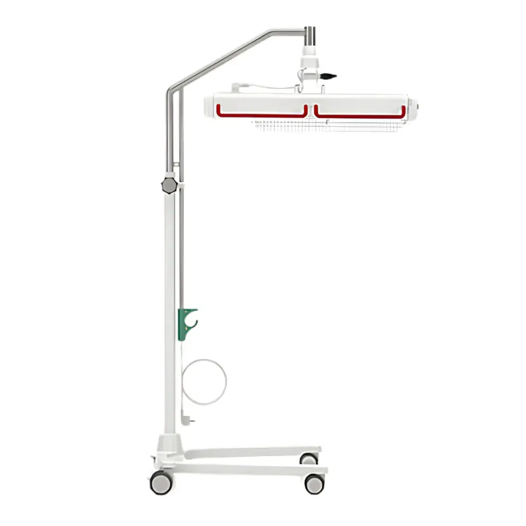 Wärmestrahler CERAMOTHERM 3200 mit höhenverstellbarem Fahrstativ