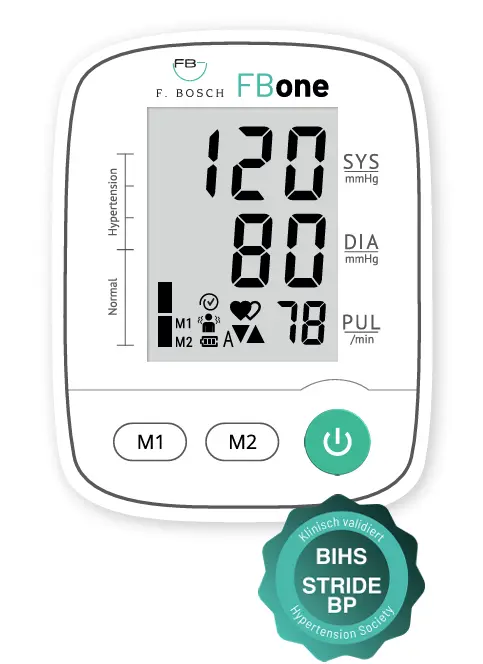 FBone Digitales Oberarm-Blutdruckmessgerät