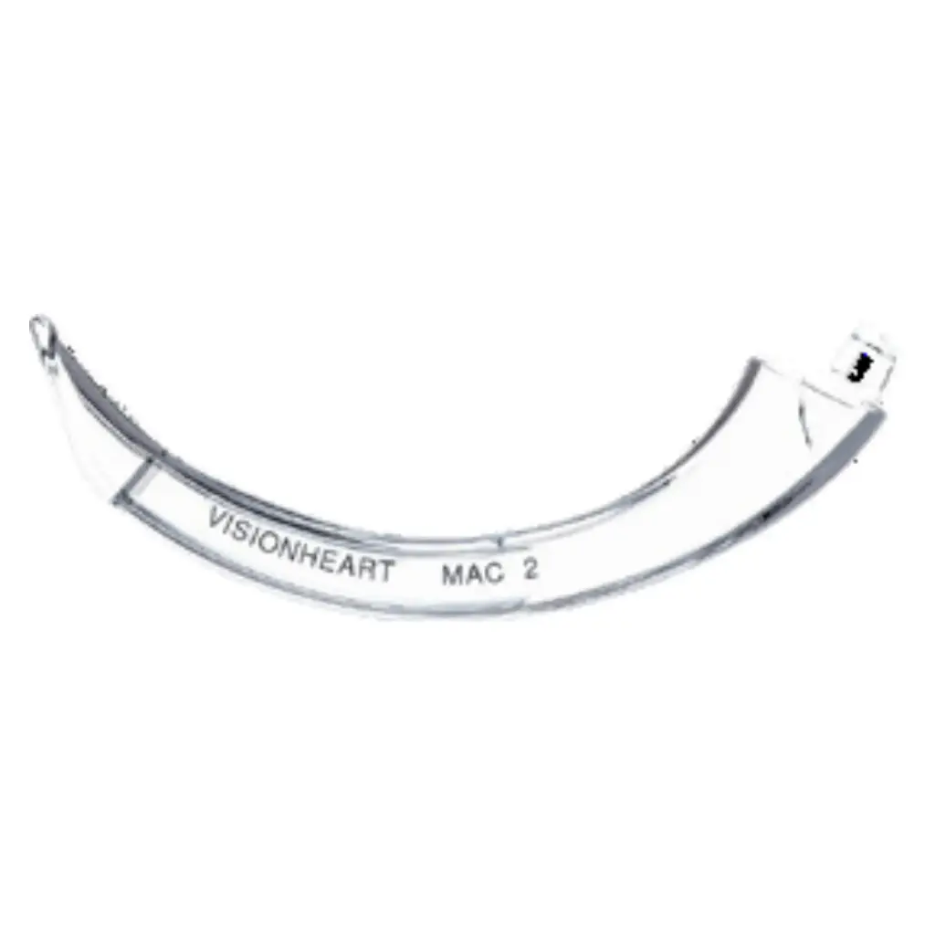 VisionHEART Videolaryngoskop Blade für VX-Serie, MAC 2, Erwachsene, klein (10 Stück)