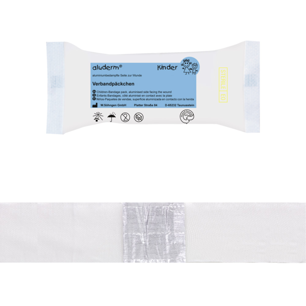 aluderm® Kinder Verbandpäckchen mittel