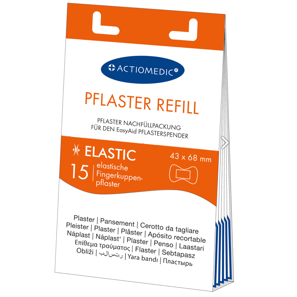 EasyAid Refill Fingerkuppenpflaster ELASTIC