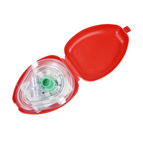 HERZmed Taschenbeatmungsmaske RED