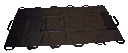 HERZmed Rettungstuch EINWEG BLACK, 10 Griffe ca. 200x80cm, max. 200kg