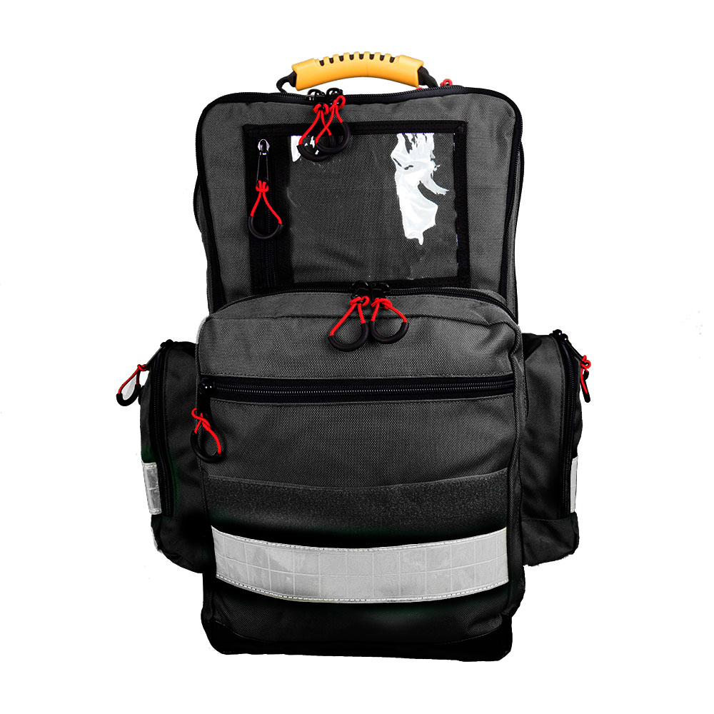 Notfallrucksack WHITE LARGE BLACK