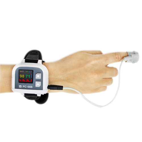 PC-68B Handgelenk Pulsoximeter inkl. Sensor Erw.