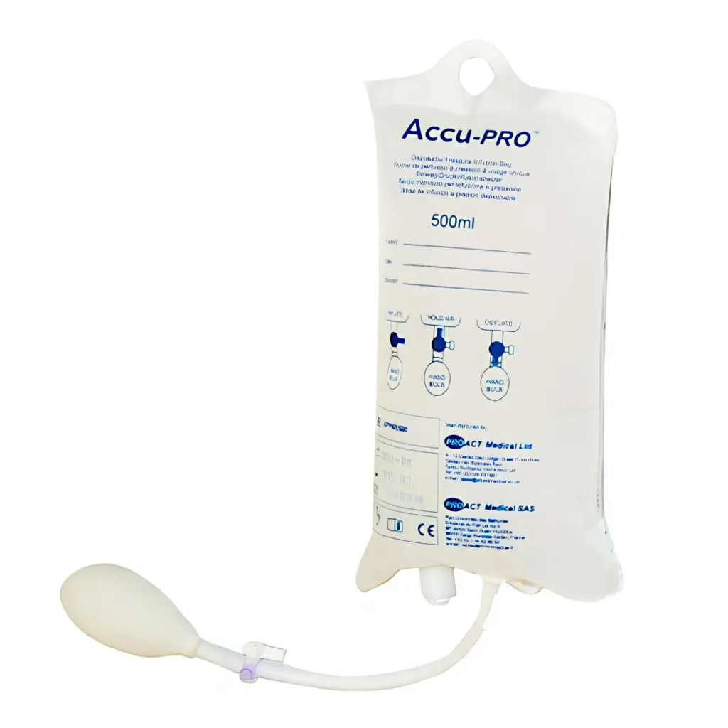 ABVK: AccuPRO Druck-Infussionsbeutel für 500ml
