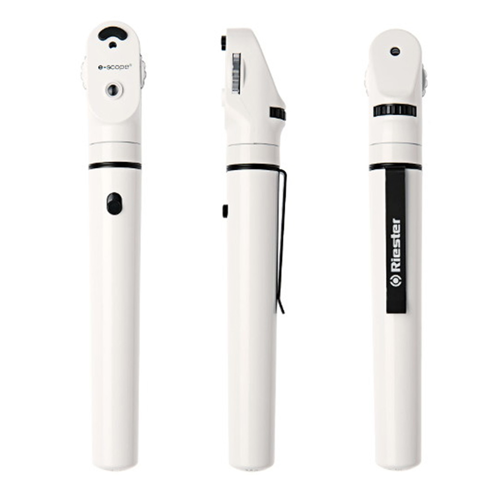 e-scope® Ophthalmoskop LED 3,7 V, weiß, in Etui