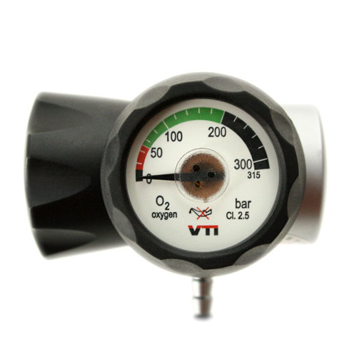 Druckminderer PICO Ergo, O₂, Festflow 4 l/min,