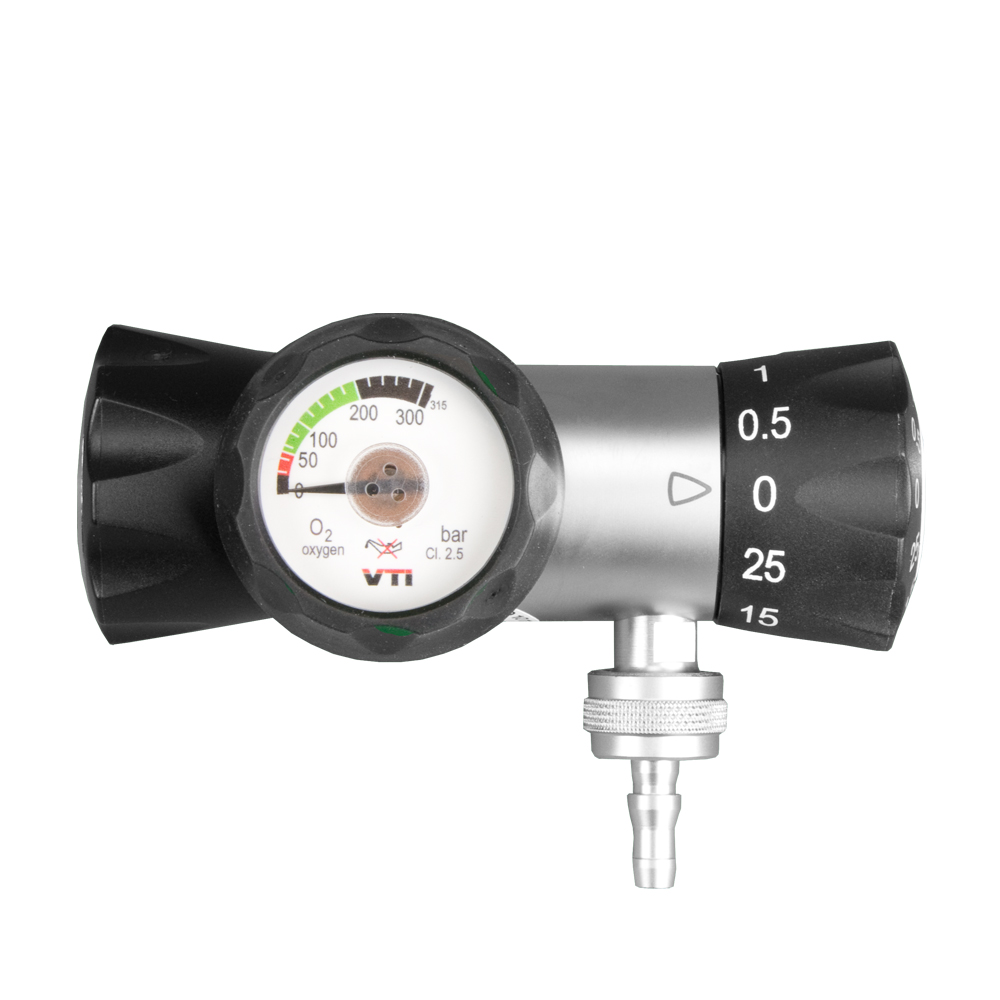 Druckminderer SELECT Ergo Standard 25, O₂, 9/16", Tülle