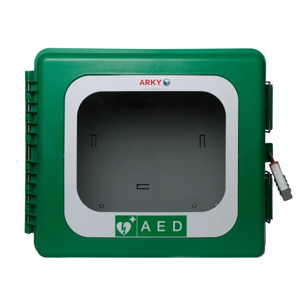 Arky Outdoor-Wandschrank mit Alarm, grün
