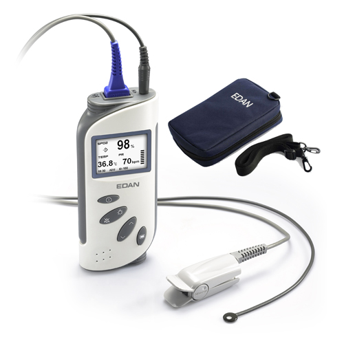 ABVK H100N Pulsoximeter NELLCOR OxiMAX + Temperatur