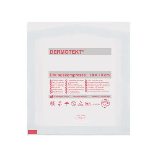 [45-53] DERMOTEKT Kompresse V 10 x 10 cm