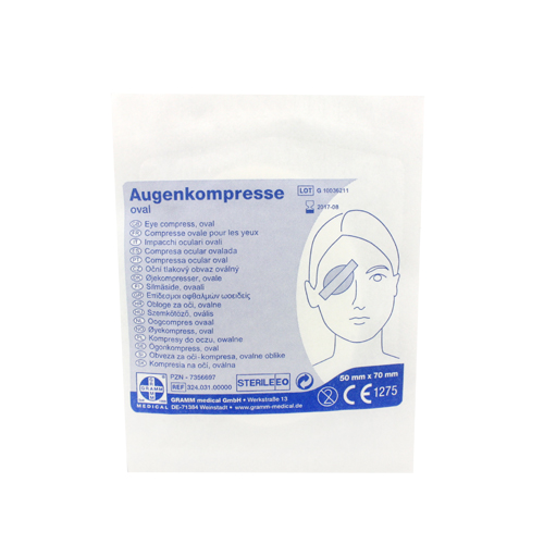 [2600801] Augenkompresse oval 50 x 70 mm, steril