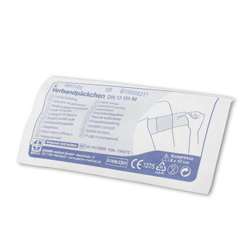 [2600828] Verbandpäckchen DIN 13151-G, 100x120mm, steril