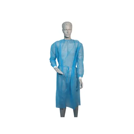 [2600522] Besucherkittel, blau, unsteril