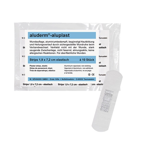 [2602502] aluderm®-aluplast elastisch Strips 1,9x7,2 cm
