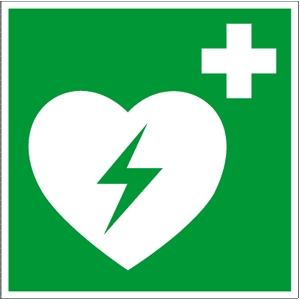 [2601007] Externer Defibrillator, 200mm x 200mm, Folie