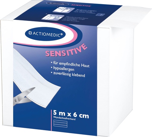 [47-32] Wundschnellverband SENSITIV 6 cm x 5 m