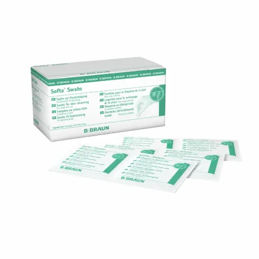 [60-115] B. Braun Softa Swabs Alkoholtupfer 100 Stück