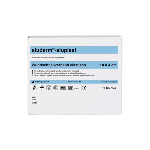 [47-22] aluderm®-aluplast elastisch 10 Stück
