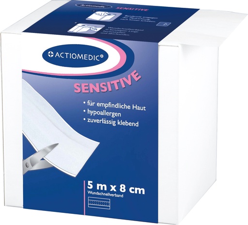 [47-33] Wundschnellverband SENSITIV 8 cm x 5 m