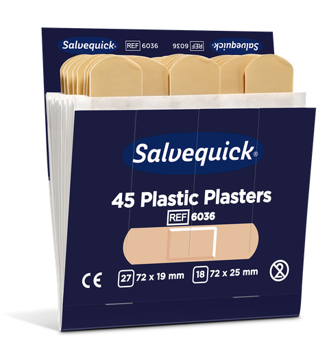 [46-75] REFILL 6036 Salvequick wasserabweisende Pflaster
