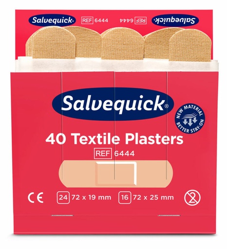 [46-74] Refill 6444 Salvequick Textilpflaster
