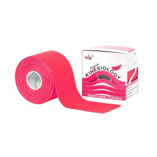 [2602603] NASARA Kinesiology pink Tape 5m x 5cm
