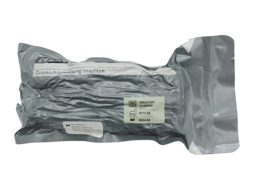 [49-153] First Care Emergency Bandage Green 15cmx4,5m