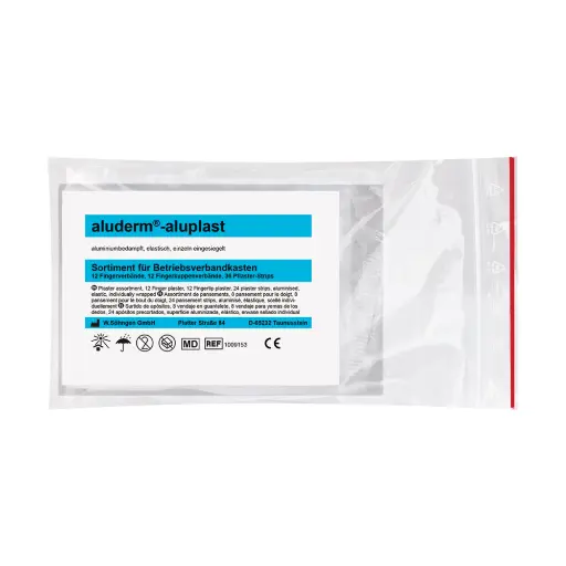 [S48.1009153] aluderm®-aluplast Fingerverband Sortiment          DIN 13169