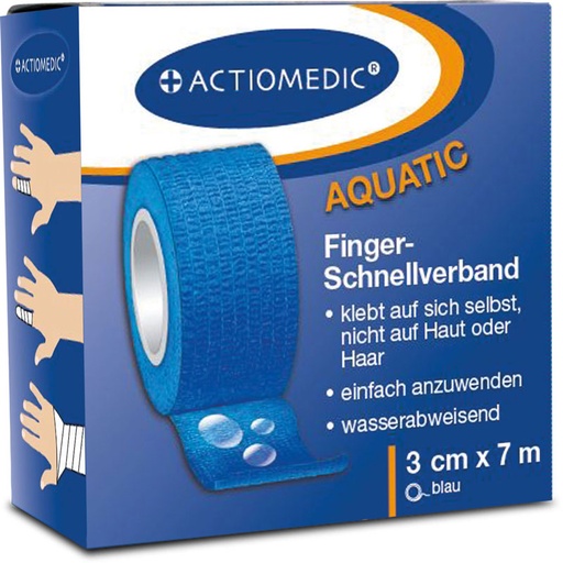[48-603] Schnellverband blau 3 cm x 7 m