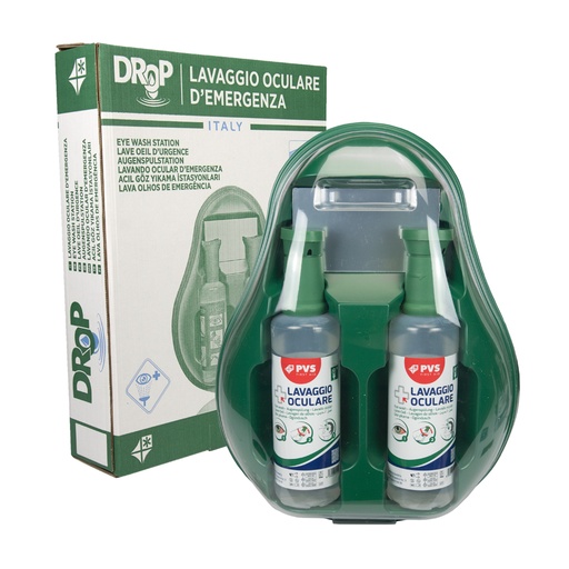 [2602594] PVS DROP Augenspülstation, 2x 500ml Spüllösung,