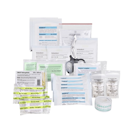[S48.3003006] Füllung Standard DIN 13 160 Sanitätstaschen