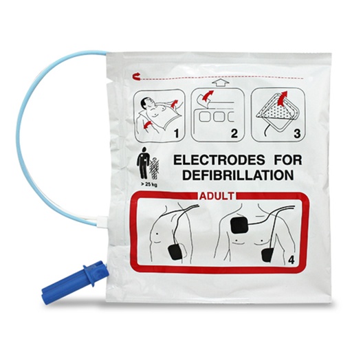 [X13808] Defi-Elektroden ERW. vorkonnektiert RFID f. PA-1