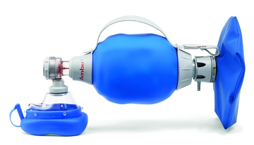 [02-434] Ambu® Mark IV mit EMP, transparenter Silikonmaske