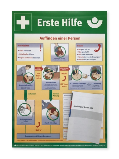 [54-118] [54-118] Anleitung zur Ersten Hilfe: Heft DIN A 5