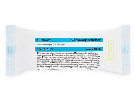 [49-403] [49-403] aluderm-Verbandpäckchen, DIN 13 151, groß