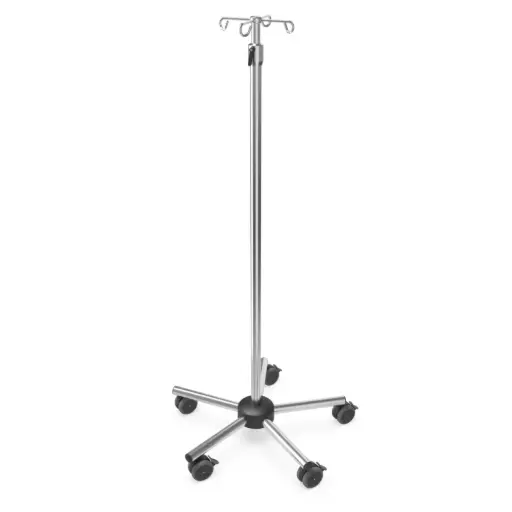 [I-PRE003] [M519.I-PRE003] Infusionsständer Premium Care Schwerlast Modell mit Doppellaufrollen