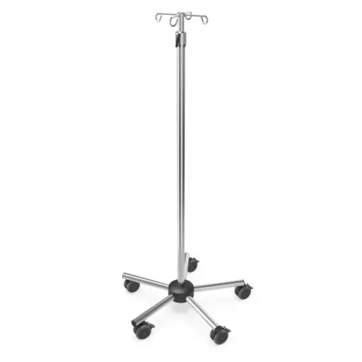 [I-PRE003] [M519.I-PRE003] Infusionsständer Premium Care Schwerlast Modell mit Doppellaufrollen