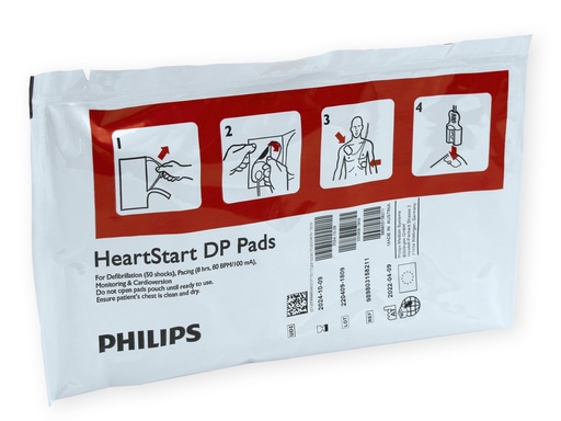 [78-162] Laerdal/Philips Defi-Elektrode 1 Paar; für FR1, FR2, FR2+ (für Erwachsene) im Beutel