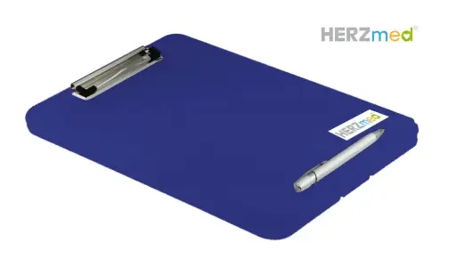 [311.100028] [311.100028] HERZmed Clipboard A4 BASIC BLUE 