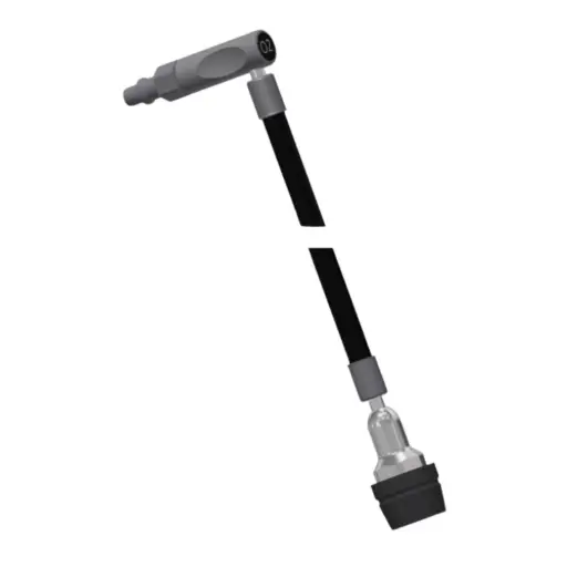 [902534] Schlauch, O2, 3m, DIN - DIN-Kupplung, fn