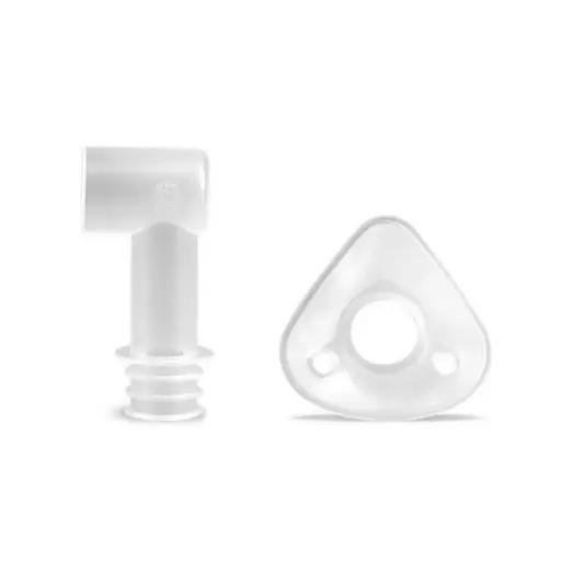 [041G0900] PARI BABY Maske Grösse 0 mit BABY Winkel für Frühgeborene und kleine Babys
