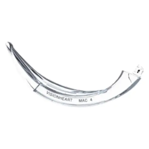 [I-VL-03-0012-VE] VisionHEART Videolaryngoskop Blade MAC 4, Erwachsene, groß, 10 Stück